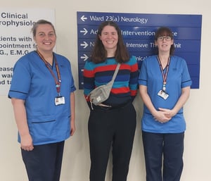 First patient in Tayside to receive life-changing Parkinson’s drug